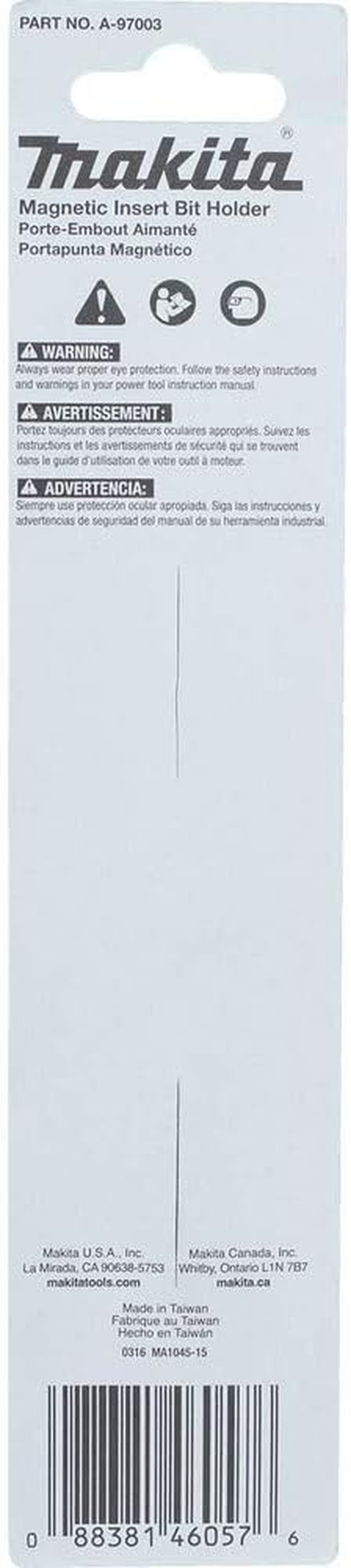 Makita Impactx Solid Magnetic Bit Holder, 150 Mm image number 3