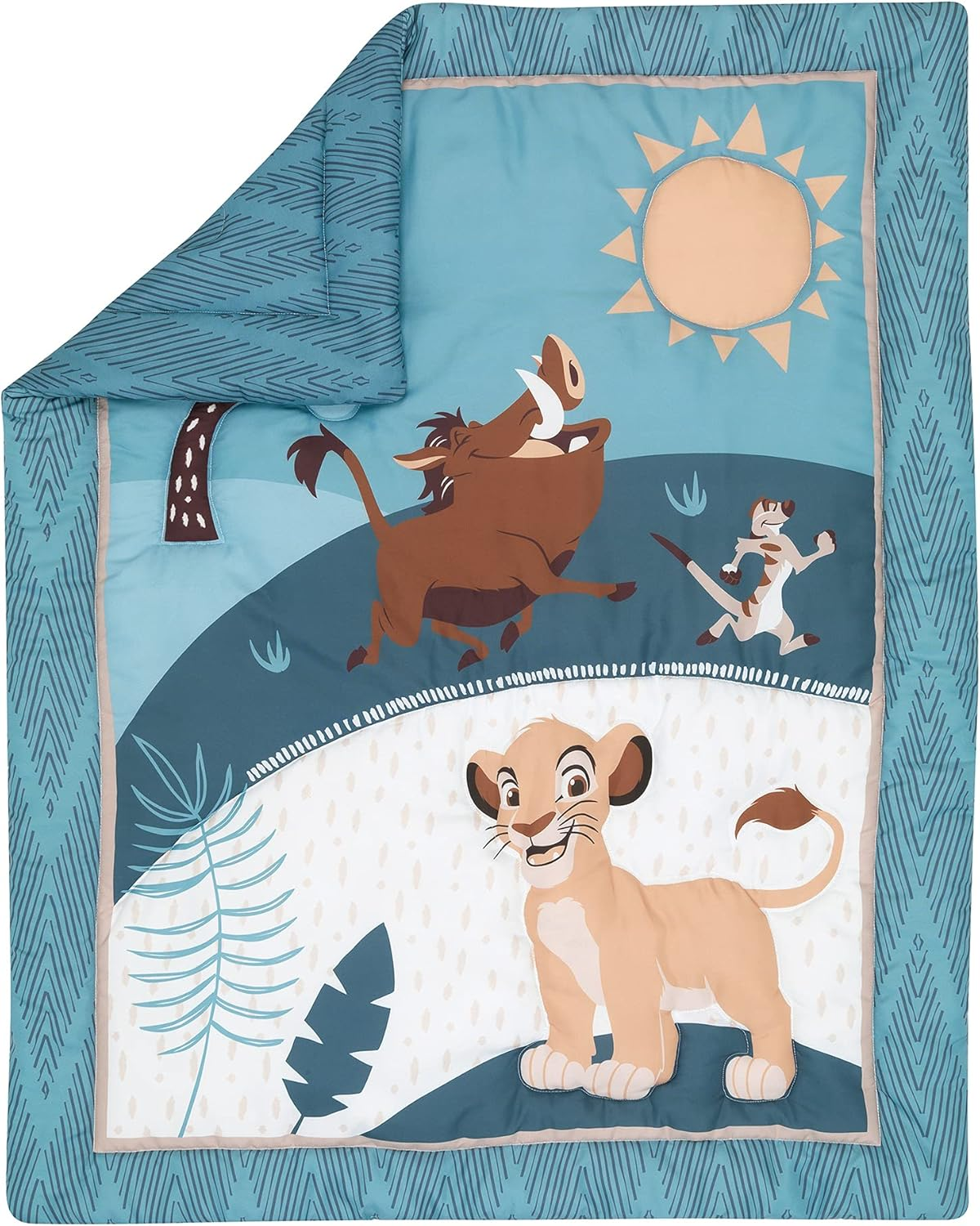 Lion King Adventure 3-Piece Mini Crib Bedding Set image number 5