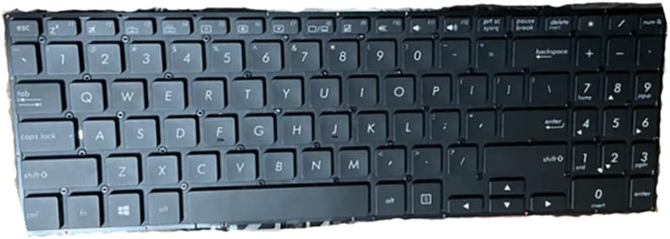 Laptop Keyboard for ASUS for Vivobook Flip 15 TP510UA TP510UF TP510UQ Colour Black AR Edition