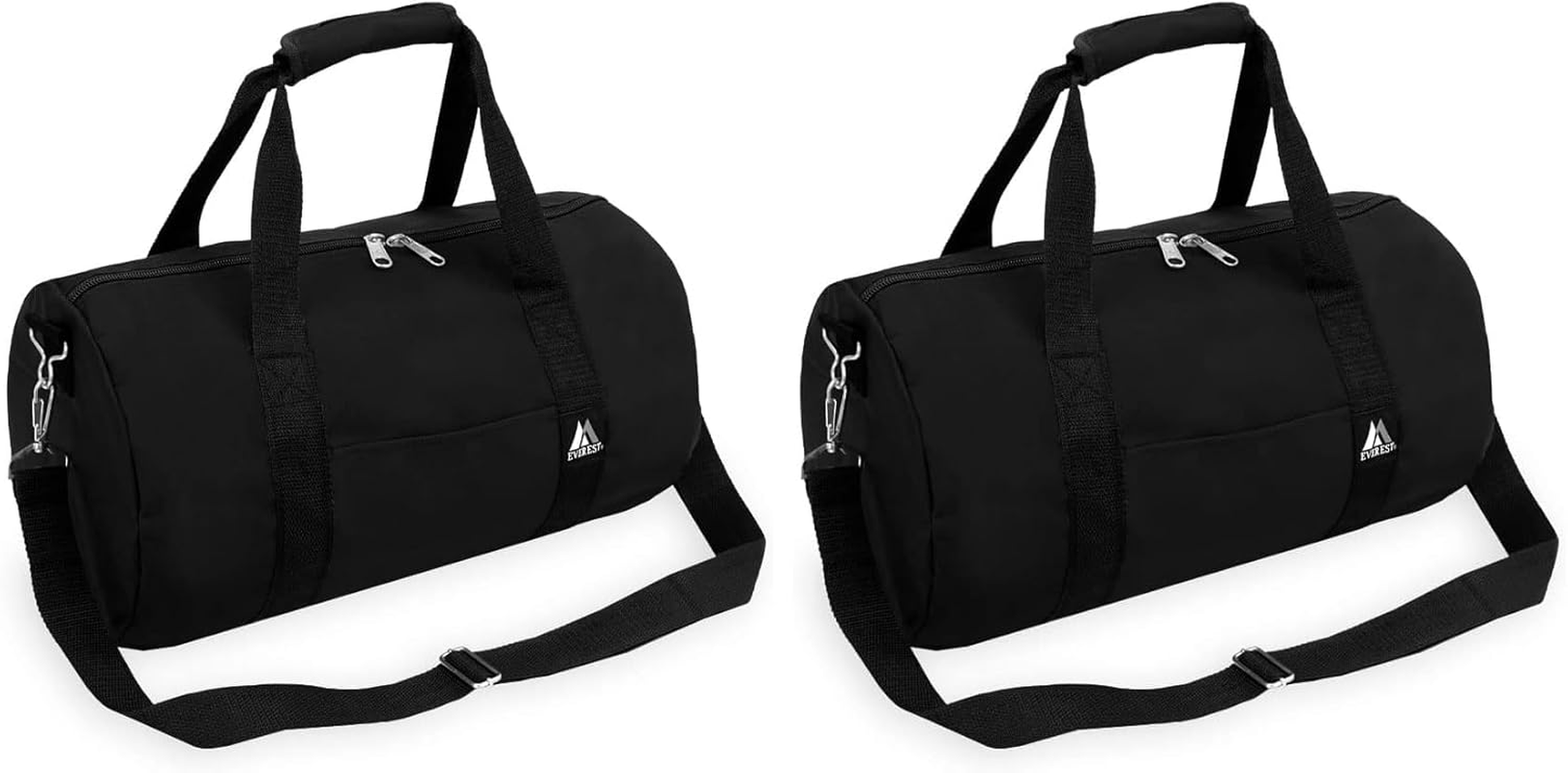 Everest 16-Inch round Duffel, Black, One Size, Black, One Size, 16-Inch round Duffel