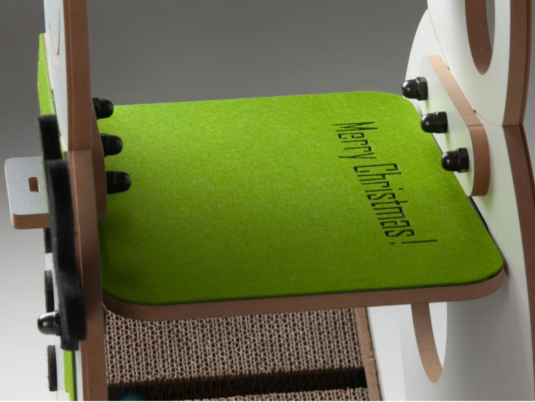 Cat Scratcher Snowman