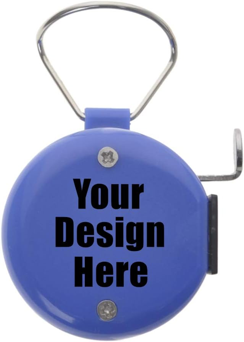 TOPTIE 2 PCS Clicker Counters, Plastic Mechanical Number Pitch Counters, 4-Digit Tally Counters for Sports Events - Blue image number 2