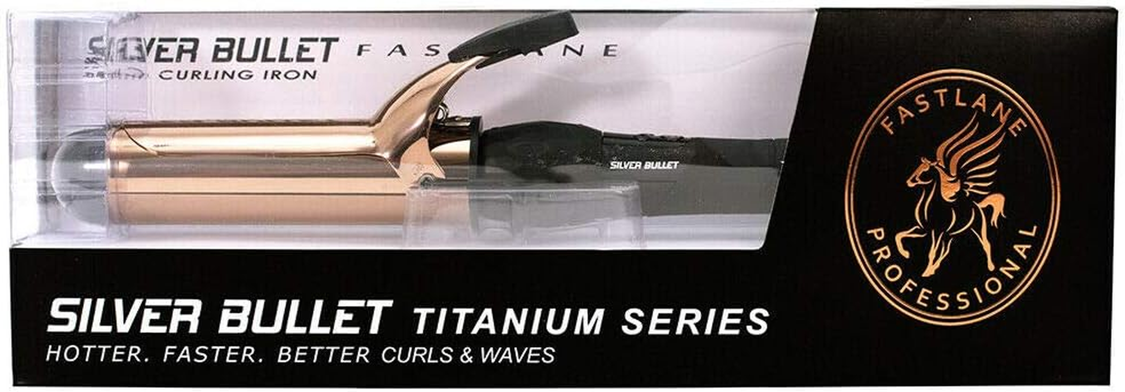Silver Bullet Fastlane Titanium Curling Iron, Rose Gold, 38Mm image number 4