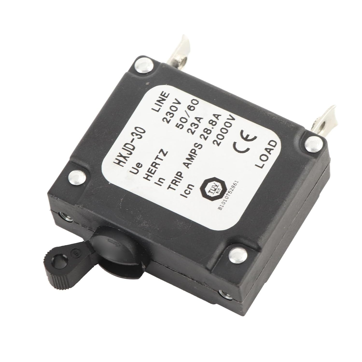 23A Circuit Breaker, Portable Compact Generator Circuit Breaker, Made of Iron, Practical Design, Easy Installation, Reliable Performance image number 4