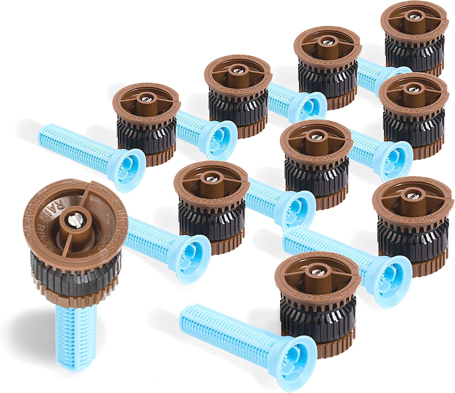 He-Van Rain Bird High Efficiency Variable Arc Nozzle | 12-Foot Radius | 10-Pack image number 1