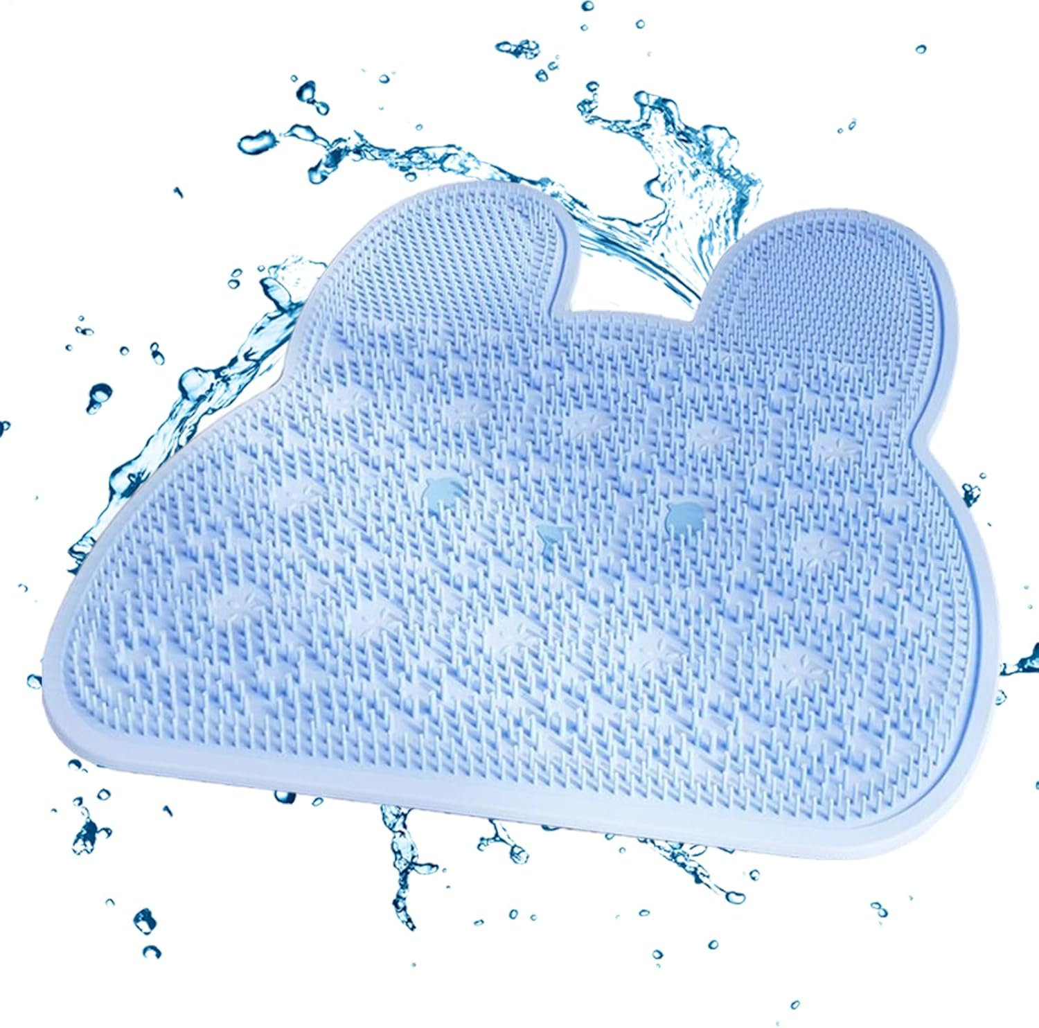 Back Scrubber for Shower,Silicone Wall Mounted Cleaner - Silicone Shower Foot Brush Pad,For Massage Cleaning Men Women Kids Family Home Bath Tub Floor Apartment Dorm