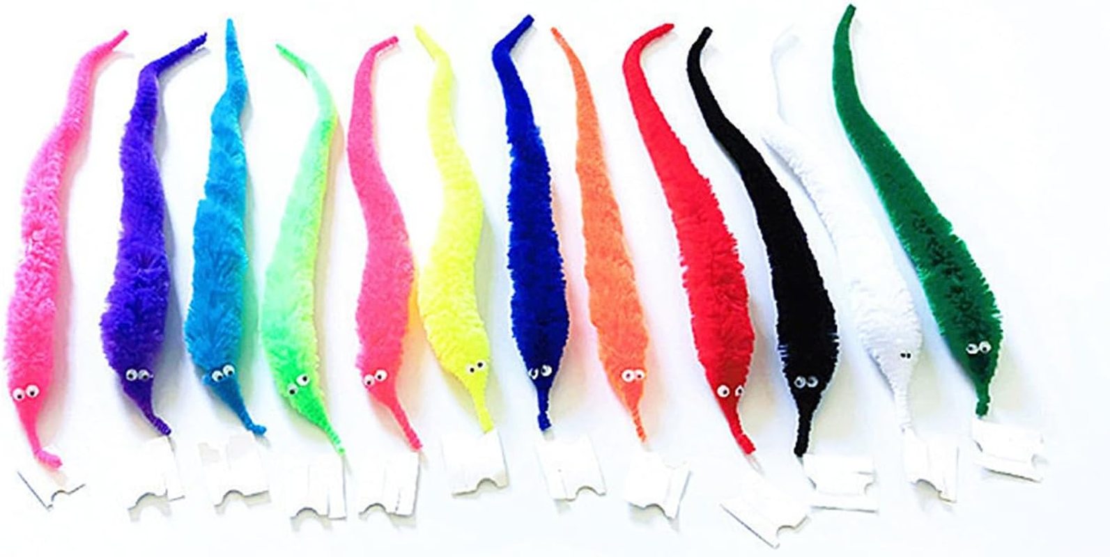 Cat Toys for Cats, Feathers for Cats, Interactive Toys for Cats, Magic Wand Replacement Accessories, Pack of 12