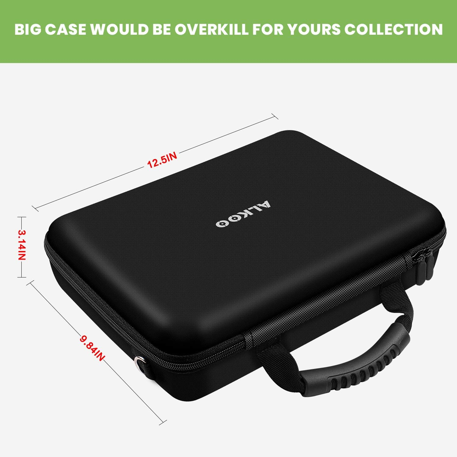 2000+ Card Game Case Holder Fits Main Game and All Expansions, C.A.H/Magic/Cards Deck Box Compatible with Cards against Humanity/Magic the Gathering Board Game Cards/Yugioh & More - Blue image number 2