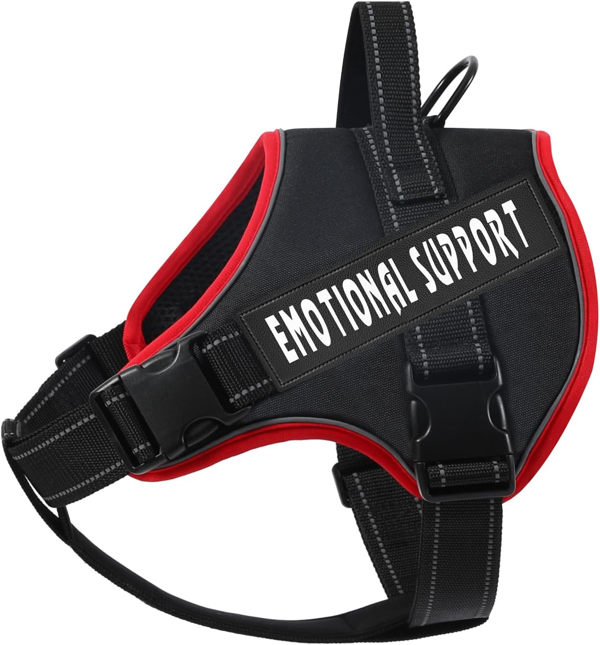 Voopet Emotional Support Dog Harness, Professional Service Dog Vest for Small to Large Dogs, Reflective, Breathable, Adjustable, No Pull/Choke, ESA Essential Harness image number 4