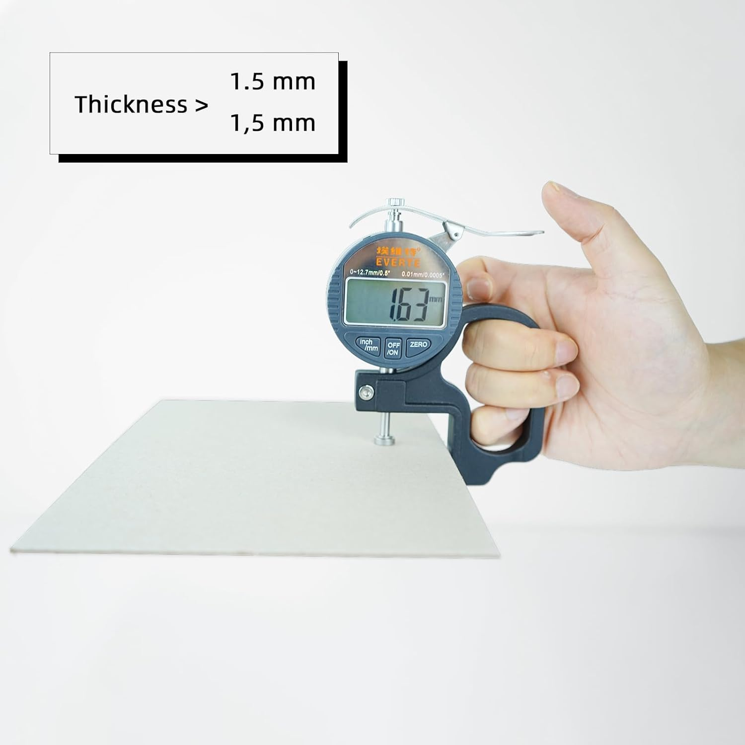 A5 Greyboard, 15 Sheets 1500 Micron Thick Recycled Card, 1.5 Mm Craft Model Making Presentation Board, Mounting Backing, Modelling Board Card (148 X 210 Mm)
