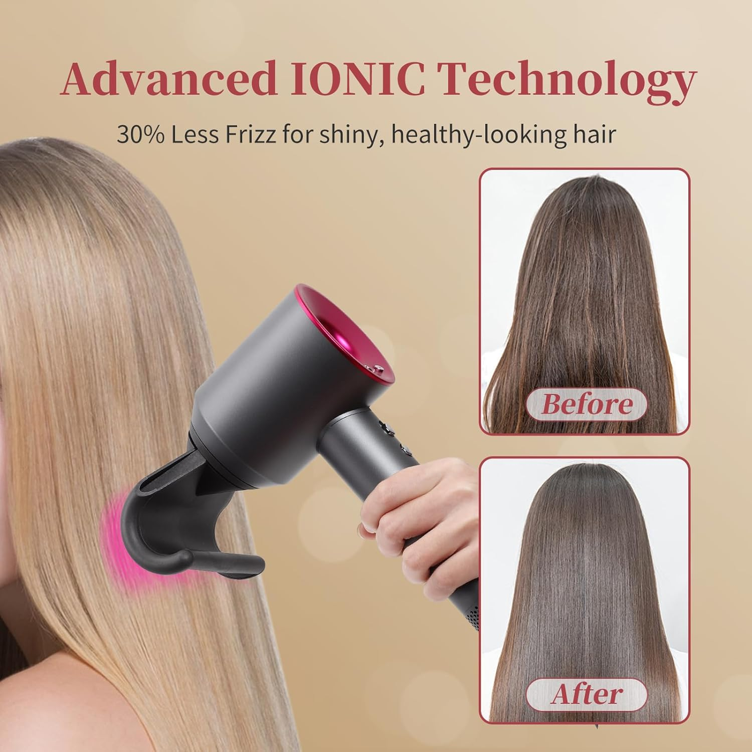 Anti-Flight Flyaway Attachment Nozzles for Dyson Supersonic Hair Dryer, Compatible with Dyson HD01 HD02 HD03 HD04 HD08 image number 6