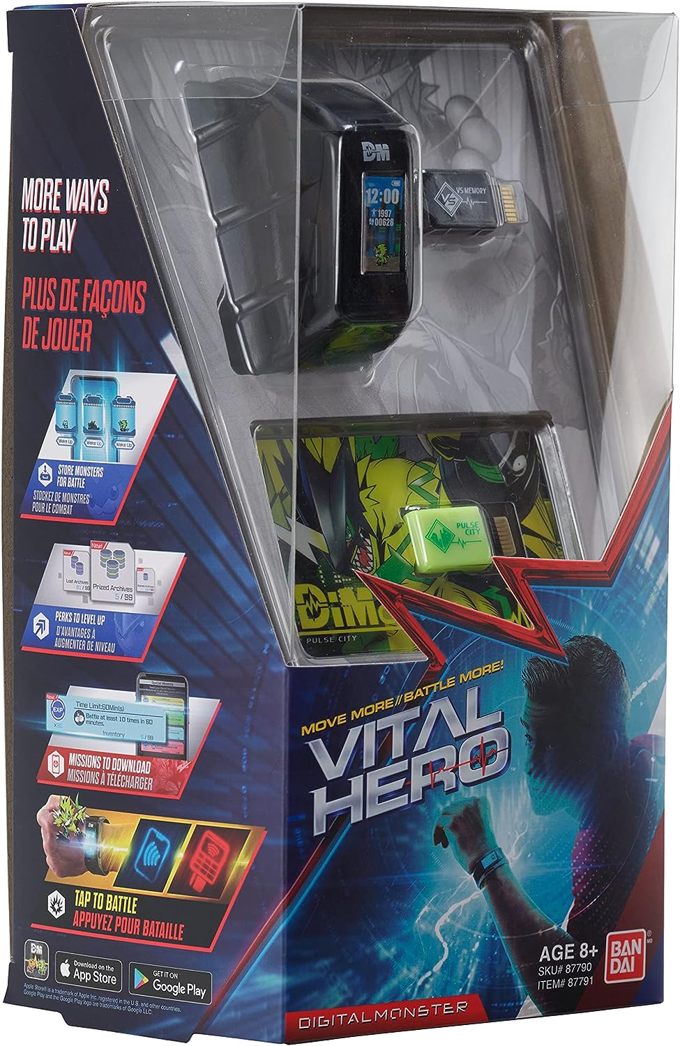 BANDAI Vital Hero Digimon - Black, 87791 image number 3