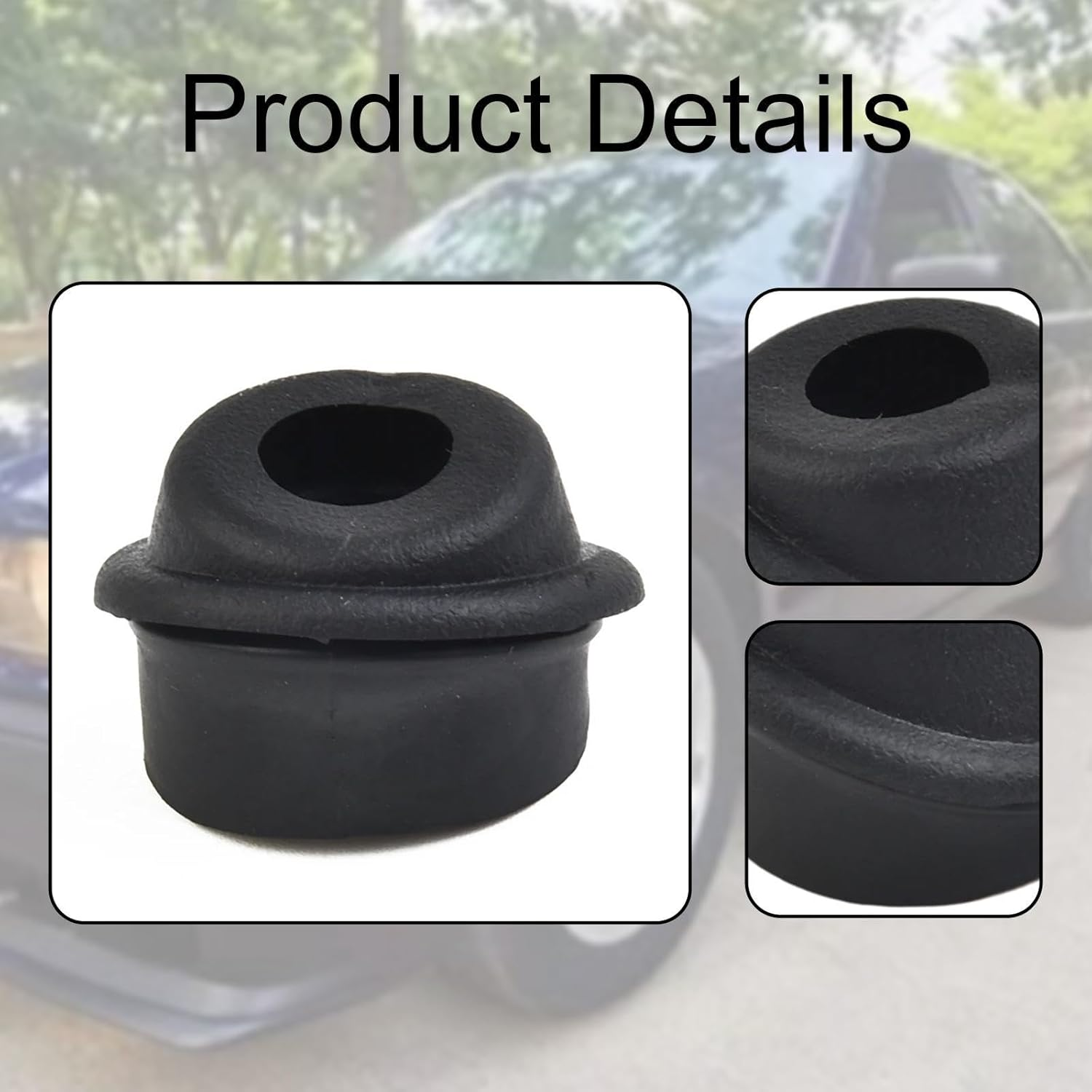 Generic Antenna Grommet Compact Sturdy Professional Replace High Performance image number 1