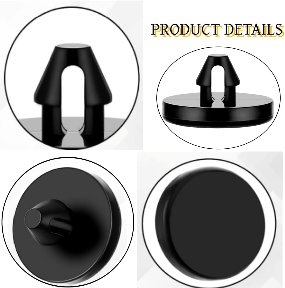 Car Clutch Pedal Stopper, Brake Switch Pedal Stop Pads, Automotive Rubber Brake Light Switch Stopper Compatible with 90541-06036 Suitable for Most Vehicle by DACUAN image number 2