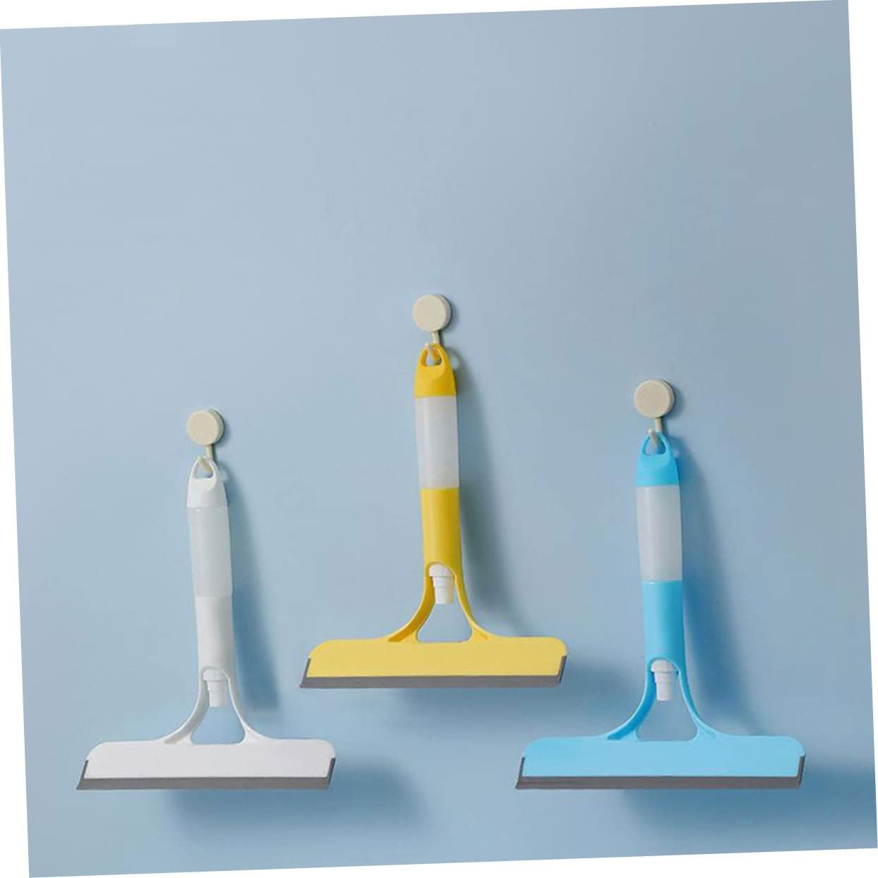 DECHOUS 3Pcs Shower Glass Squeegee with Sprayer Bottle Window Cleaner Tool for Home Stubborn for Shower Doors and Mirrors image number 6