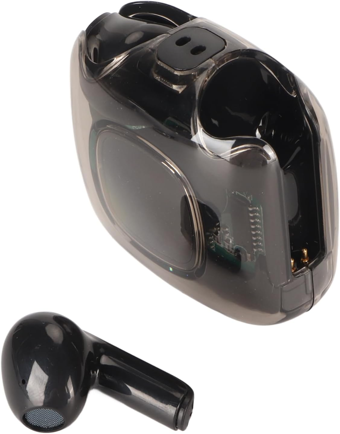 Translator Device, Intelligent Voice Translator Earbuds, 144 Language Translator, Wireless Bluetooth Instant Voice Translation Device, Translator Headphones for Learning on (White)