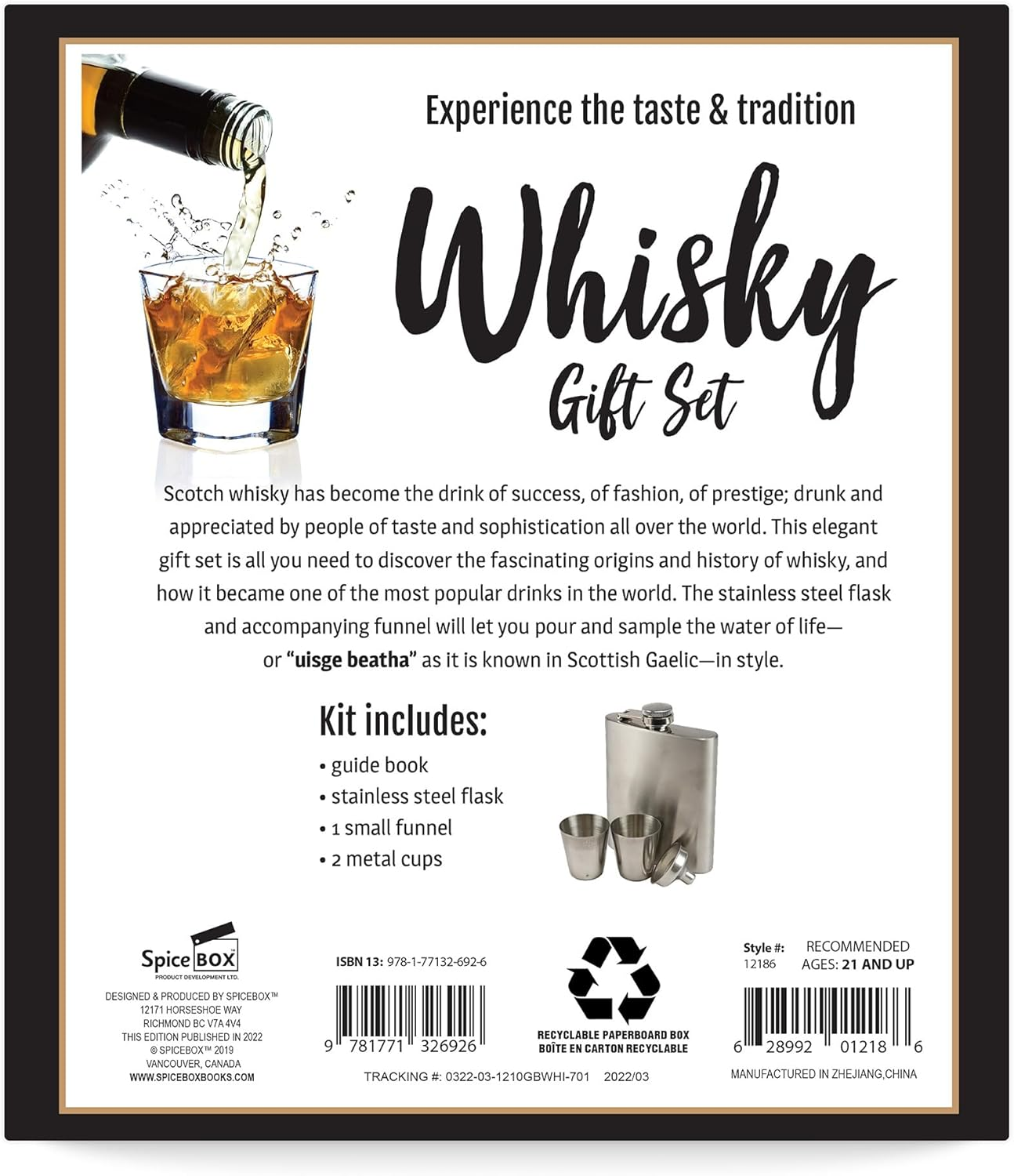 Gift Box Spicebox Whisky Experience Set - Indulge in the Taste and Tradition of Scotch Whisky image number 3