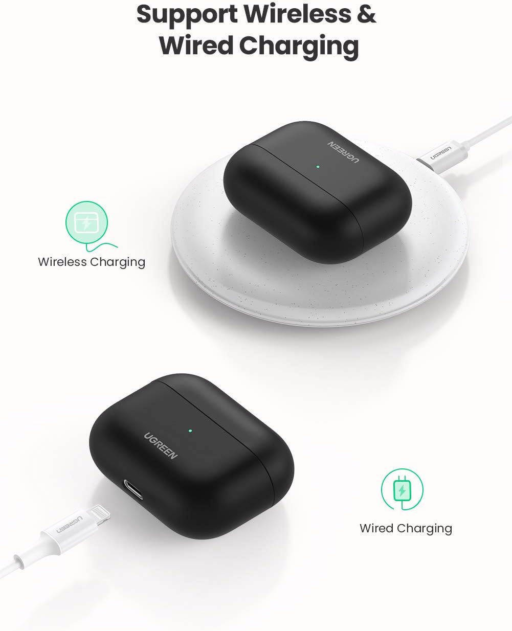 UGREEN Liquid Silicone Case for Airpods Pro (80513) (V28-ACBUGN80513) image number 6