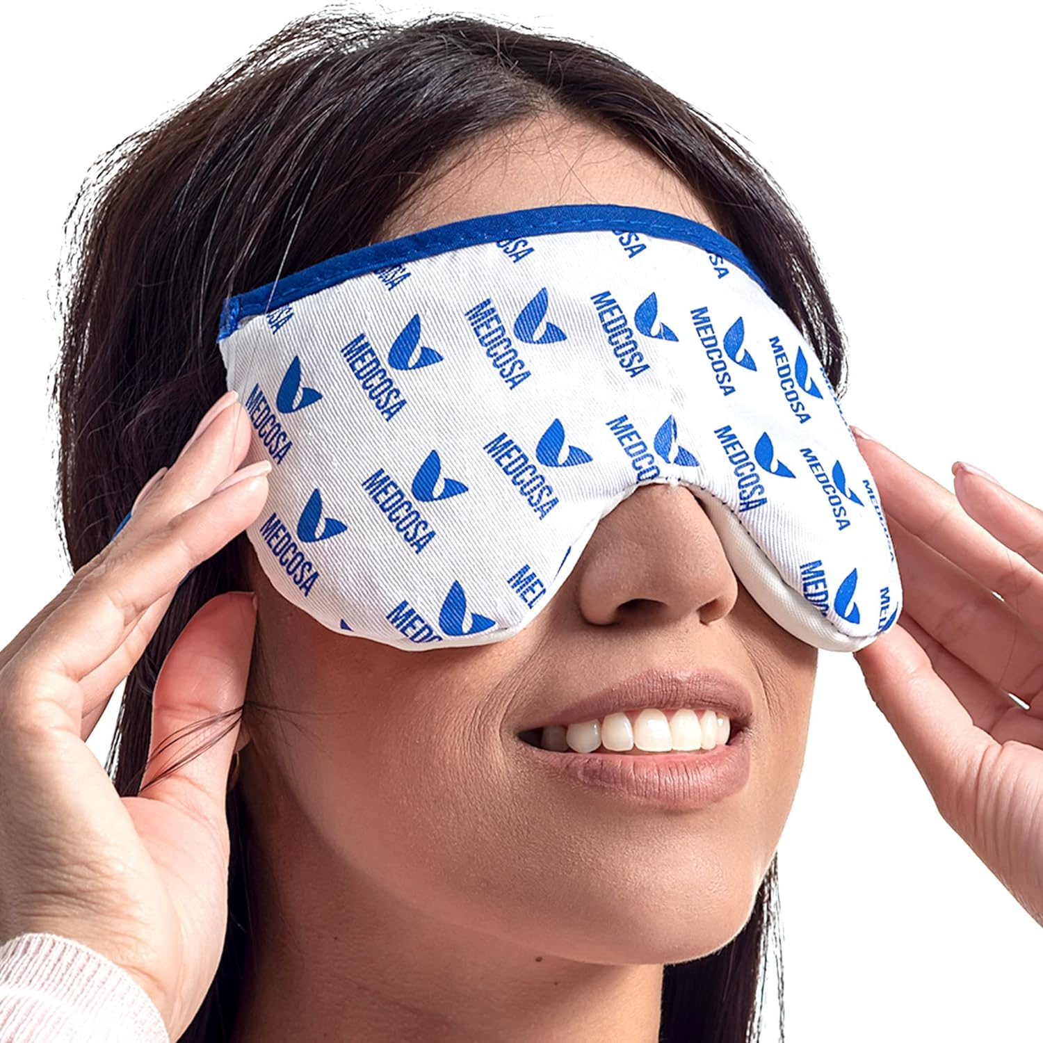 Eye Mask for Dry Eyes | Warm Eye Compress | Natural Heat Eye Mask for Styes, Blepharitis, Tired Eyes & More by Medcosa image number 5