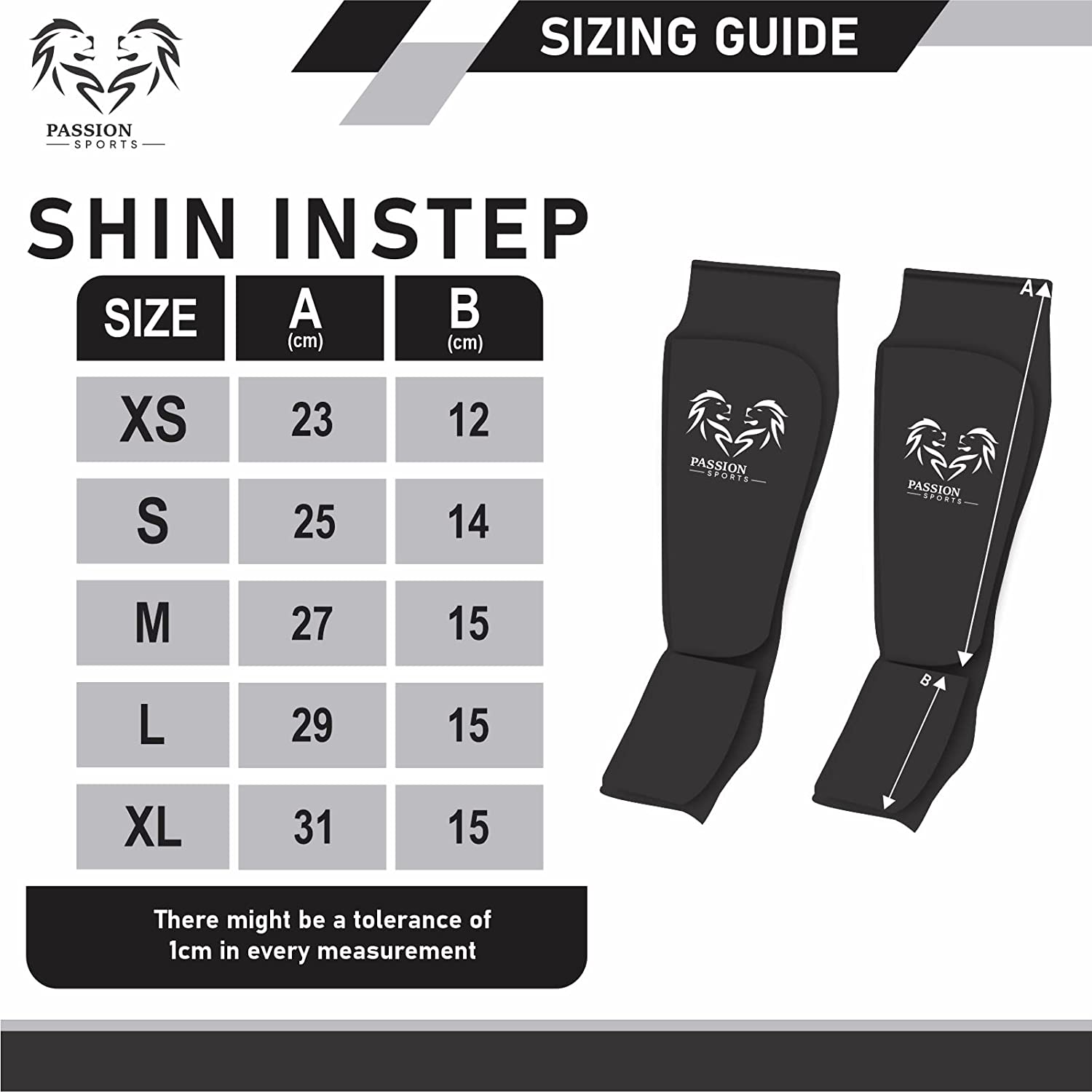 MMA Shin Instep Thick Padded Guard - Shin Instep Guard (Pair) Elasticated-Cotton Ideal for Martial Arts, Boxing, Taekwondo and Karate image number 6