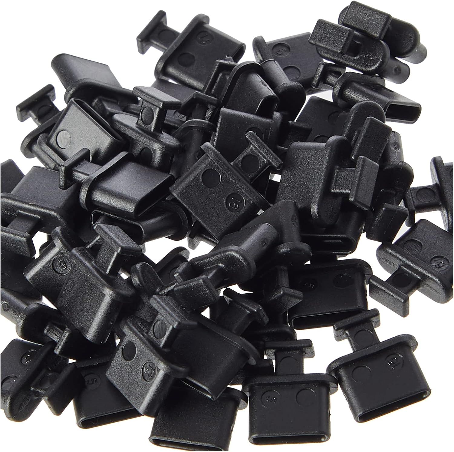 Inline 59948M50 Pack Dust Cover for USB Type-C Socket Black image number 1