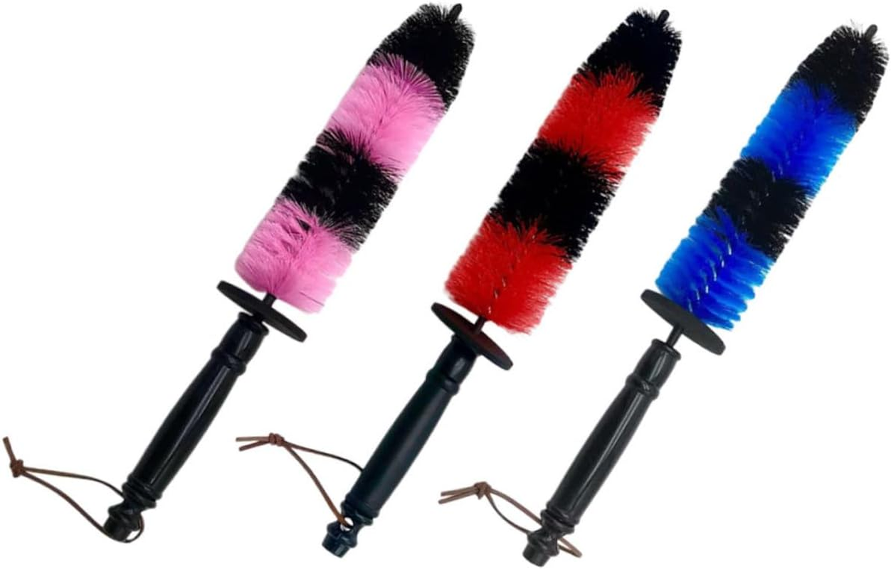 MAGICLULU 3Pcs Car Wheel Cleaning Brush Set Extended Handles, Elastic Wire Rim and Tire Cleaning Brushes for Automotive Wheel and Tire Care, Suitable for Car Maintenance and Detailing image number 3