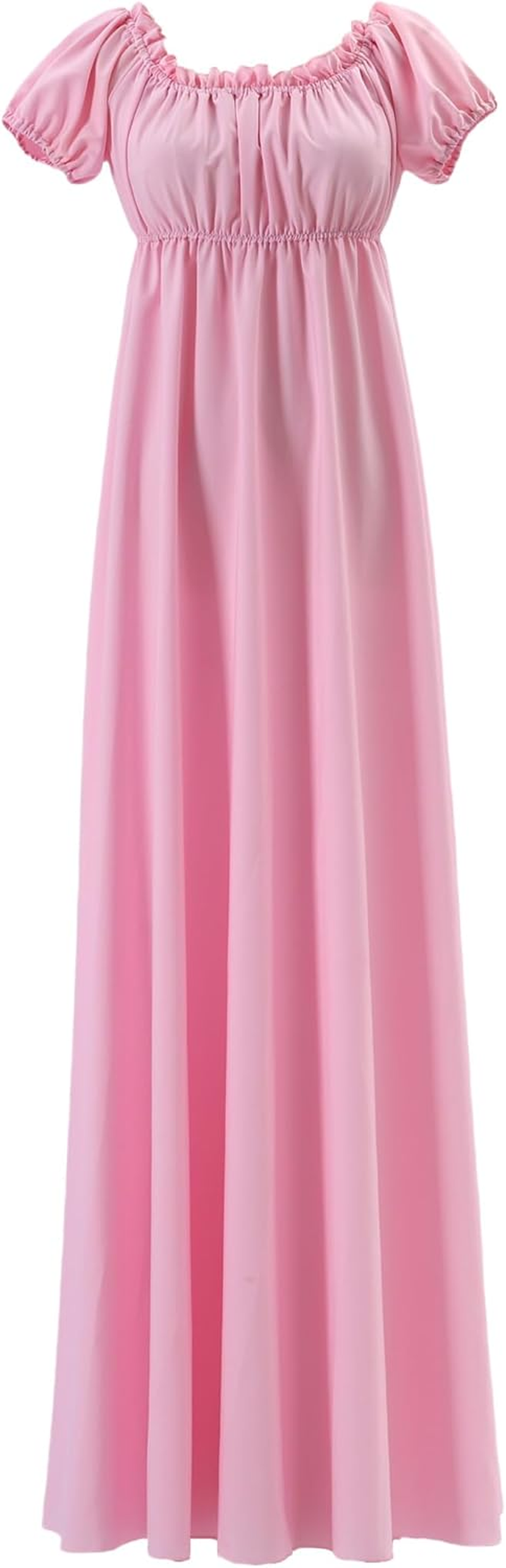 Regency Dress for Women Victorian Tea Party Gown Dresses Empire Waist Regency Costume Victorian Luxurious Satin Wedding Dress