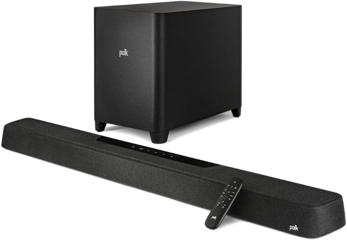 Polk Audio Magnifi Max AX Flagship Dolby Atmos Soundbar with Wireless Subwoofer image number 1