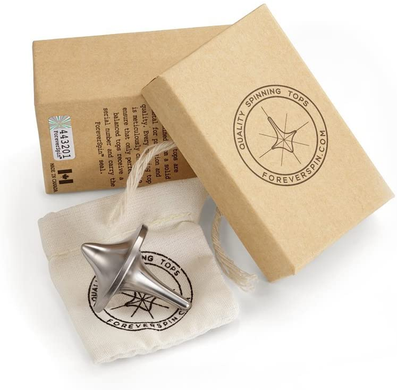 Foreverspin Titanium Spinning Top - World Famous Spinning Tops image number 2