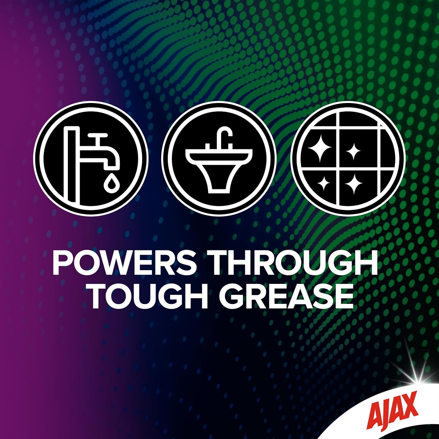 Ajax Professional Kitchen Power Degreaser Cleaner, 500Ml, Trigger Surface Spray