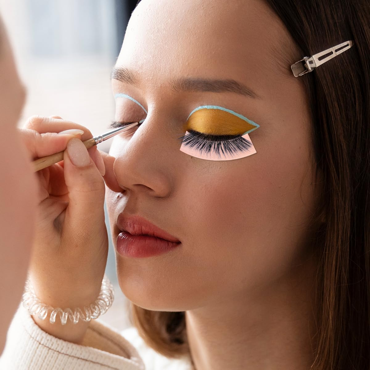 TEAONE Lash Tape, 6 Roll Eyelash Extensions Tape for Eyelash Extension Supplies (9M/9.84Yd)