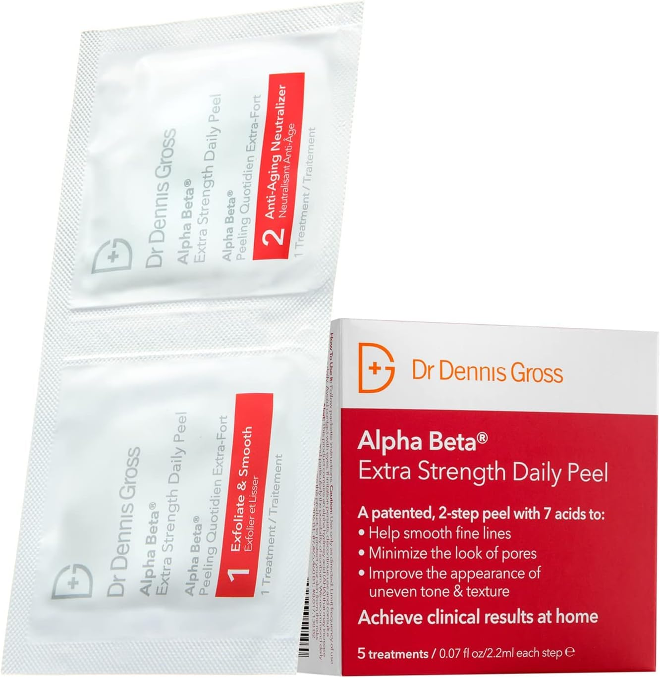 Dr Dennis Gross Alpha Beta Extra Strength Daily Peel 5 Treatments image number 1