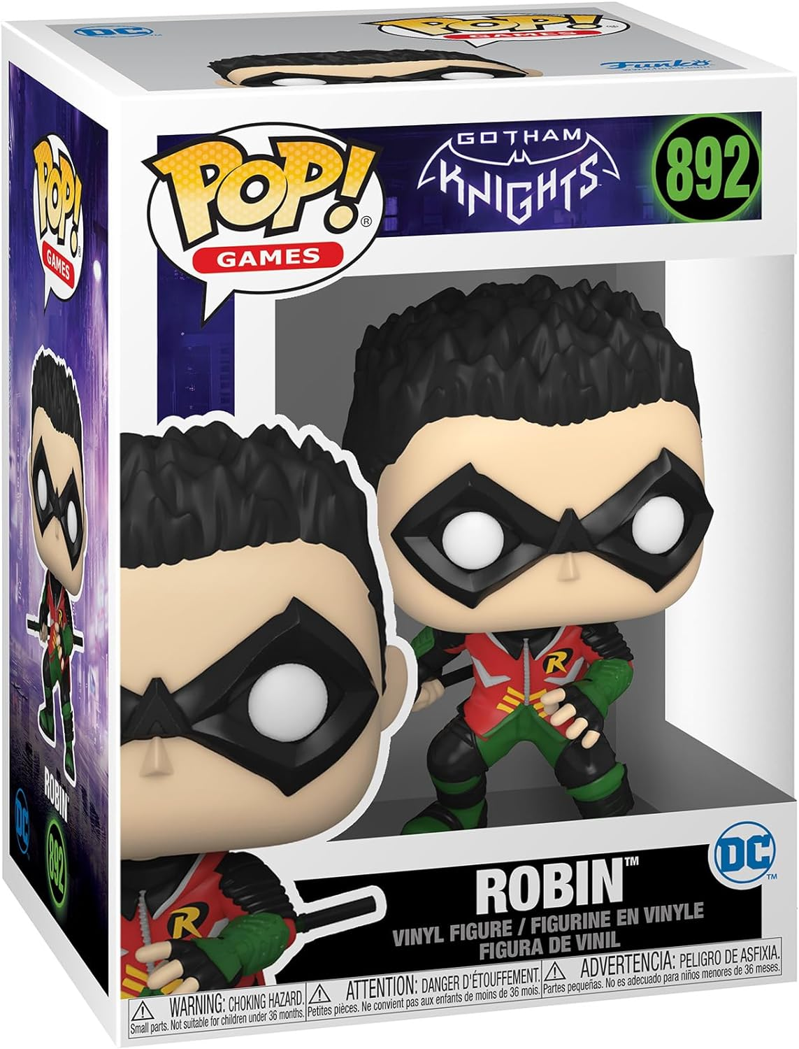 FUNKO POP Games: Gotham Knights - Robin image number 4