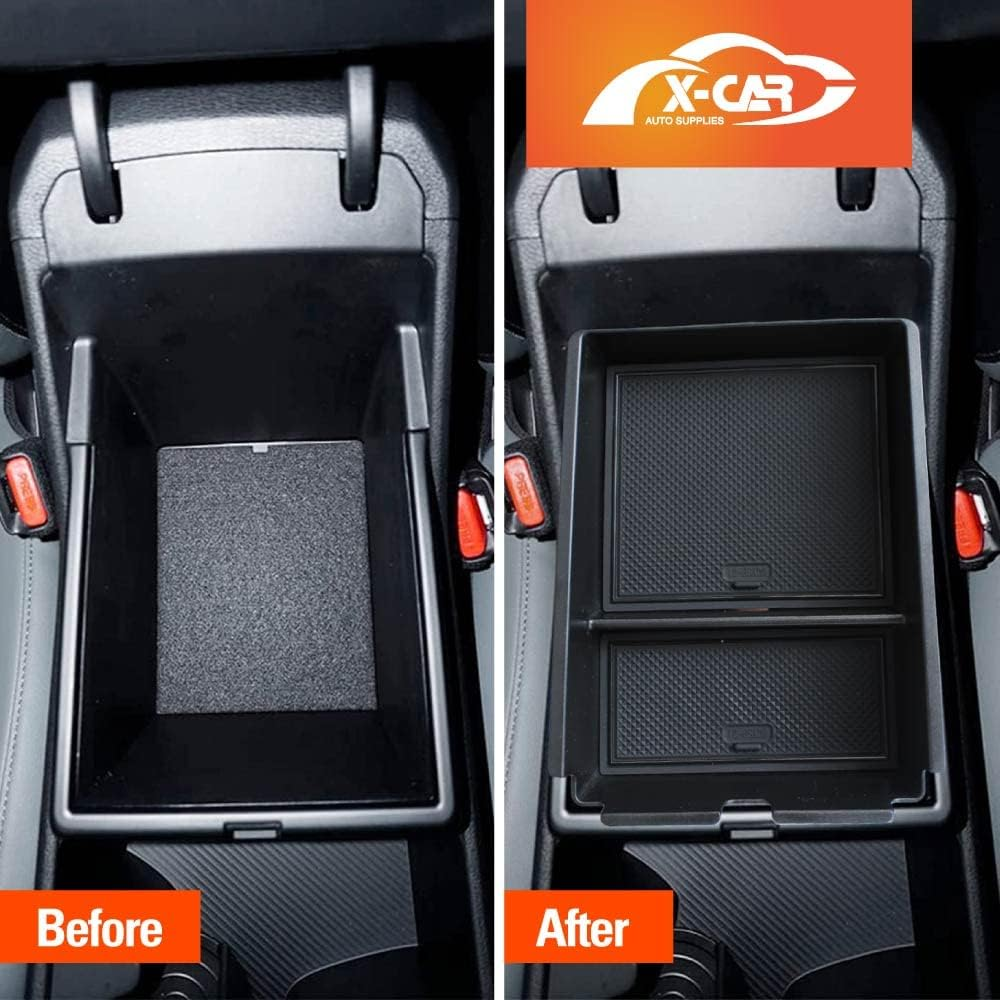 X-CAR Centre Console Armrest Organizer Tray for Kia Sportage 2021-2025 Storage Box Accessories image number 3