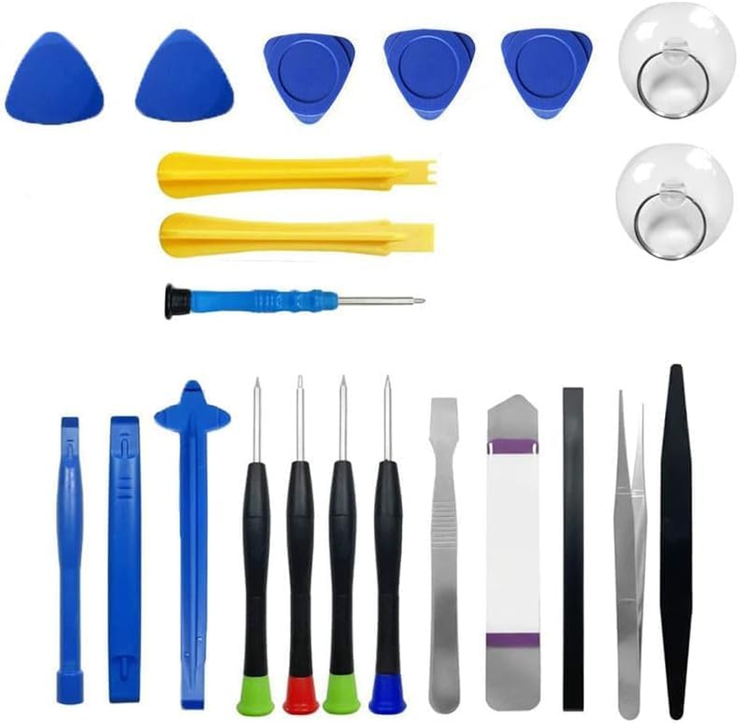 Electronics Repair Tool Kit, 22 Pcs Phone Disassembly Tools,Precision Screwdriver Set, Opening Pry Tool Repair Kit, Reusable Removal Repair Opening Tool Kit image number 1