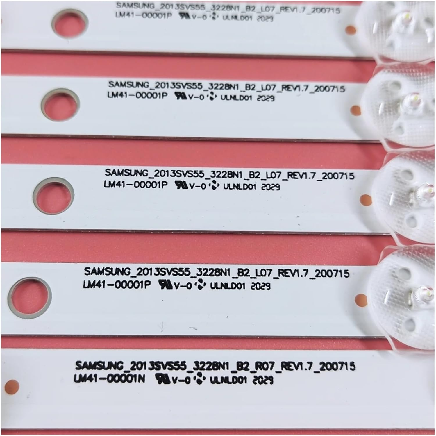 LED Backlight Strip for UE55H6204 UN55FH6030 UN55J6200 UN55H6203 UN55J6201 UE55J6200 UE55H6203 BN96-28772A 28773A 39055A 39056A (Color : 20 Pieces 2TV) - 10 Pieces 1Tv image number 5