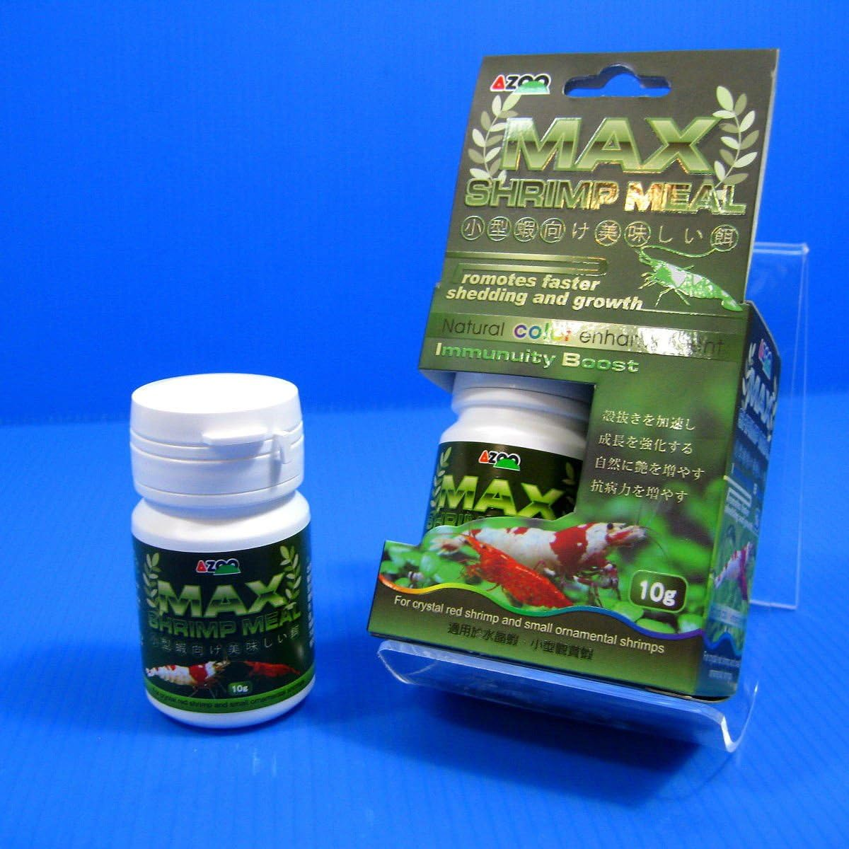 MAX Shrimp Meal Food for Juvenile Adult Crystal Red Bee Shrimp Fish Tank image number 3