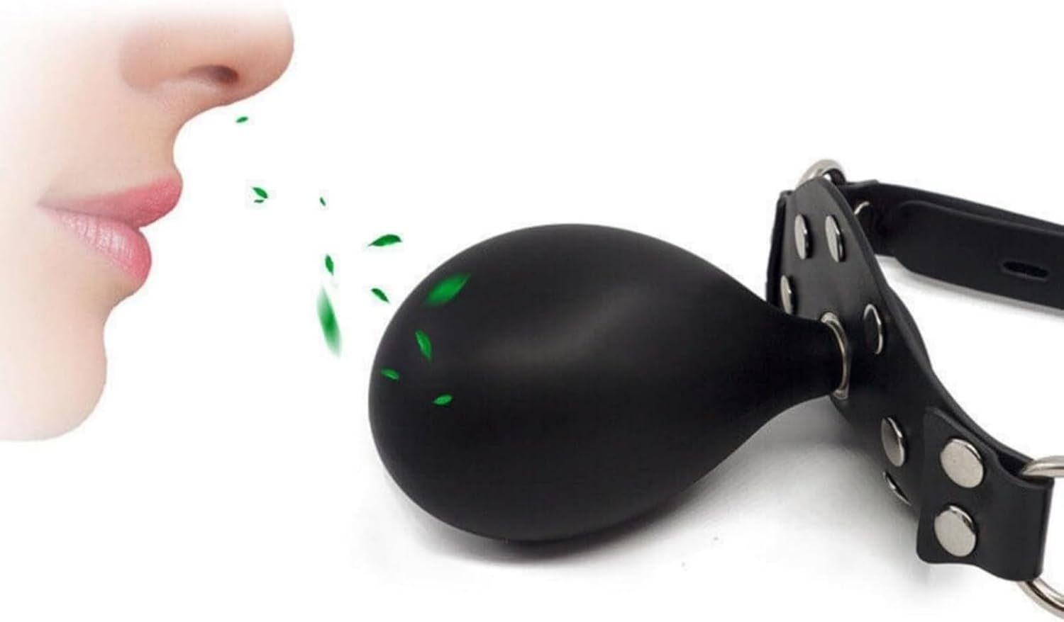 Inflatable Silicon Huge Big Plug Pump Expandable Super Huge Open Mouth Gag Inflatable Expandable Pump Big Plug Open Mouth Oral Silicone Gag Bondage BDSM for Adult Sex Toys image number 1