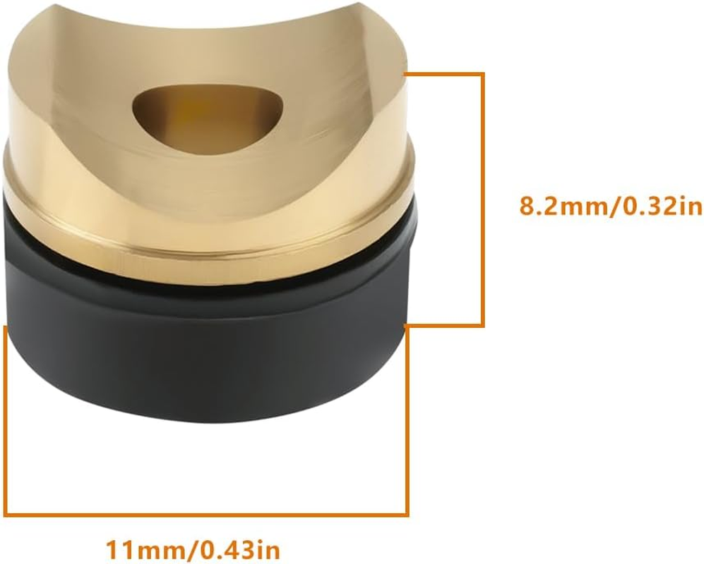 Ecsing 10PCS Brass Seal Sprayer Tip Gaskets 11X8.2Mm for Airless Paint Sprayer Nozzle Seal image number 4