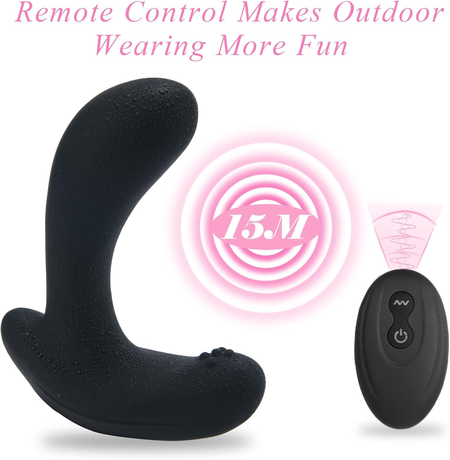 Automatic Inflatable Anal Plug Prostate Massager Vibrating, Butt Plug Sex Toy with 10 Vibration Mode, Woman G-Spot Stimulator with Remote Control, Anal Dilator Training Sex Toys for LGBT Pleasure image number 1