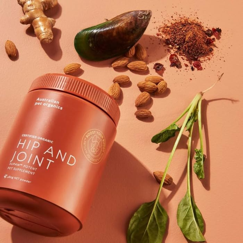 SUPAW&trade; by Australian Pet Organics Certified Organic Hip and Joint Powdered Dog Supplement 480G image number 6