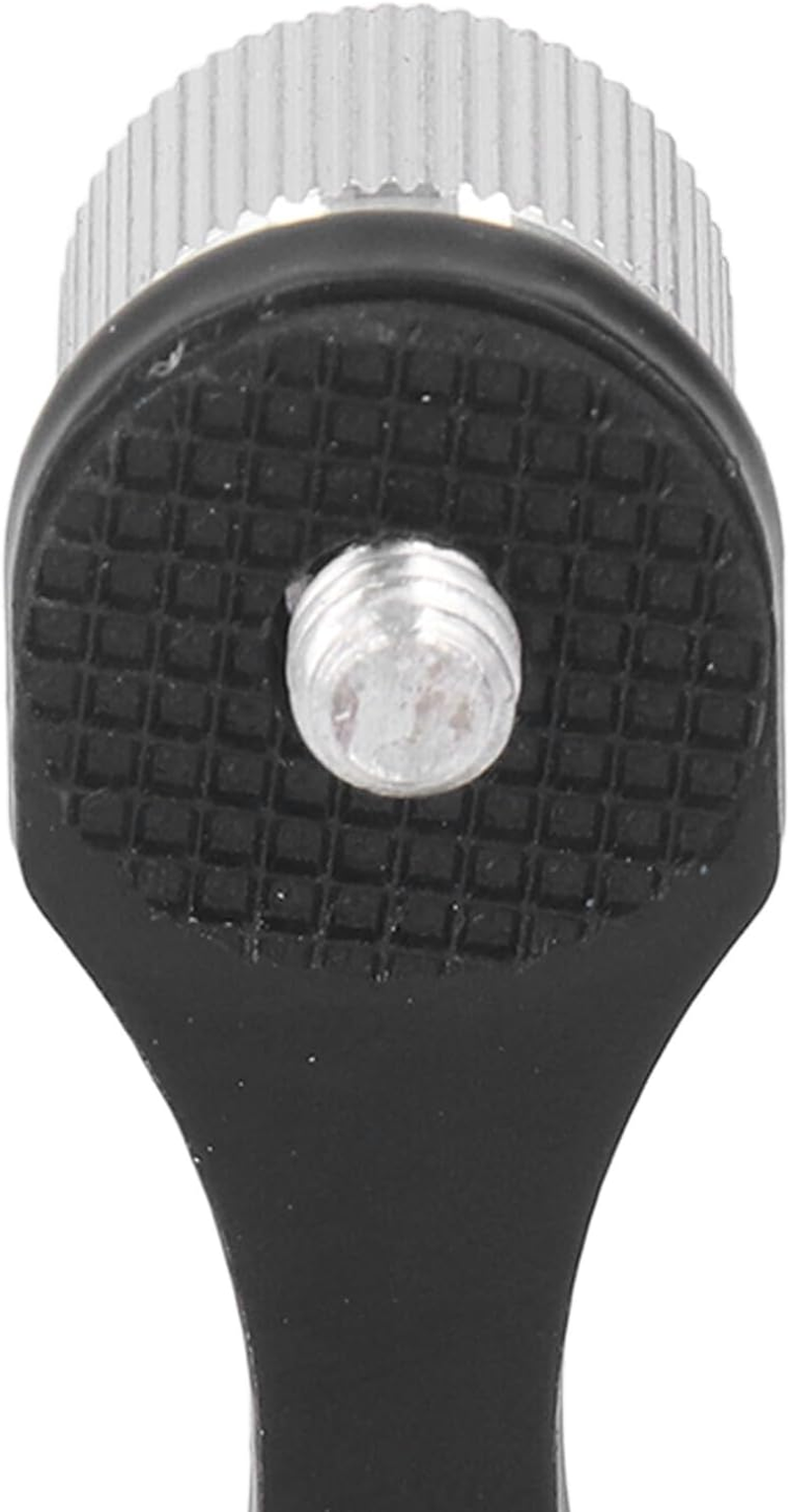 Binocular Tripod Adapter L-Shaped Mount Holder for Connecting Binocular, 1/4 Inch Screw Hole Tripod Bracket Binocular Fixed Bracket for Hiking Wild Animals Viewing Outdoor image number 1