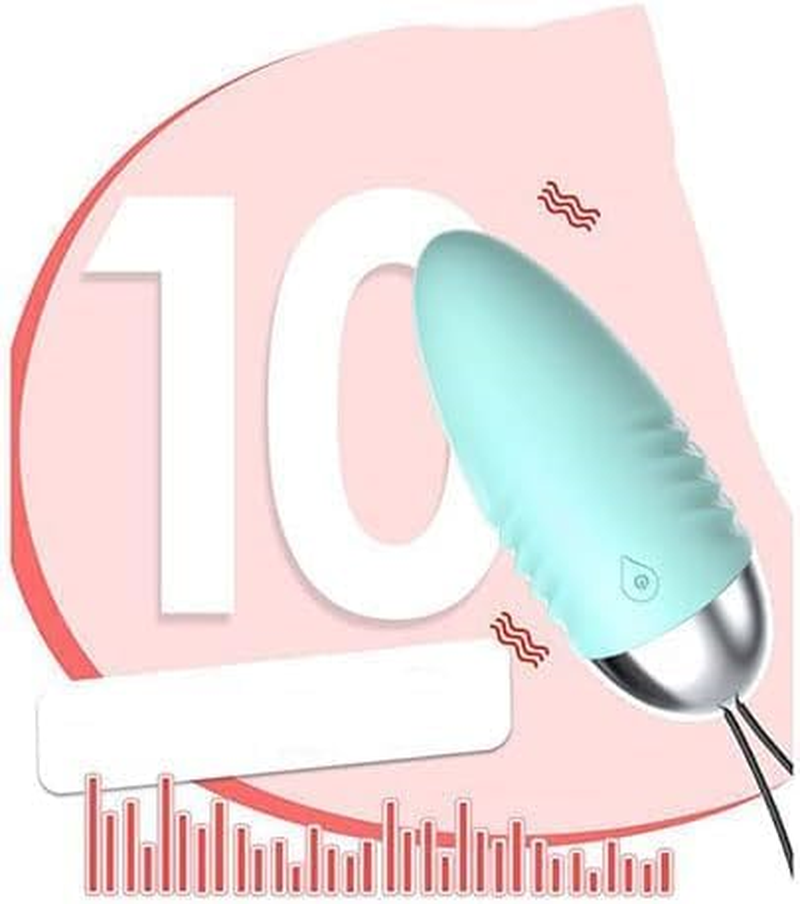 Travel Pocket Personal Bullet Tool Powerful Massage Rod Portable Soft Stick Massage Ball for Women Pleasure, Quiet 10 Modes Waterproof Electric Handheld Bullet Tool for Foot Body Relax (Blue) image number 4