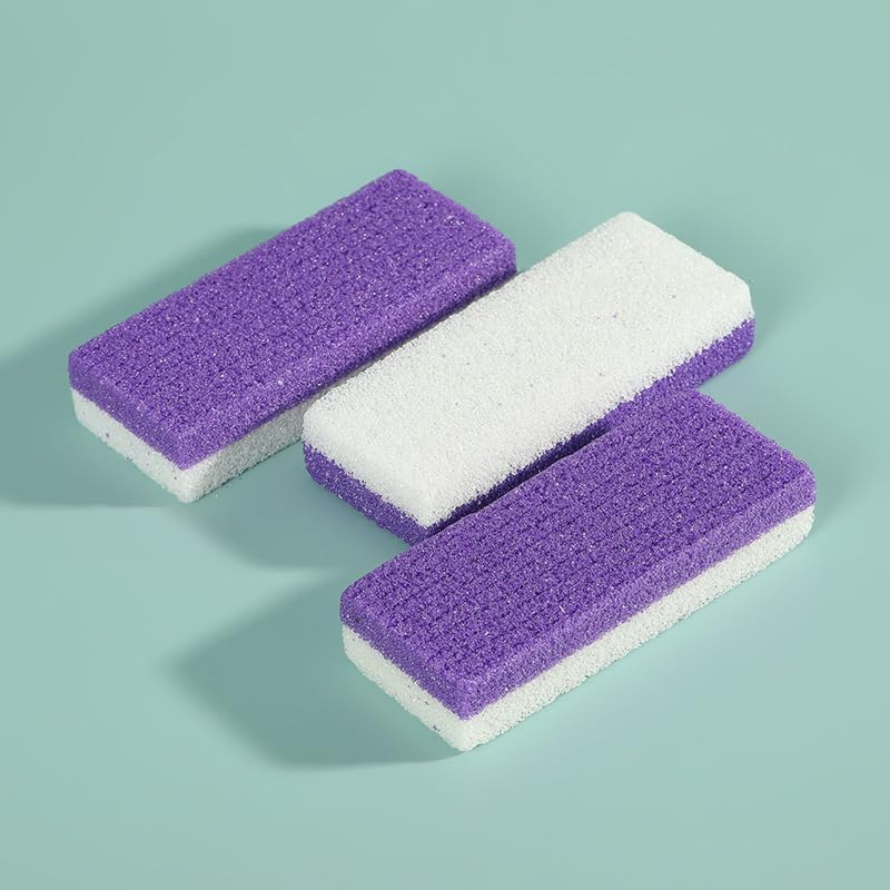 Jade Deals 4X Pumice Foot Stone File, 5.12X1.97X0.98In (13X5X2.5Cm), 2 - in - 1 Exfoliate Rasp for Dead Skin, Pedicure Scrub to Remove Sands, anti - Bacterial Pedicure Tool image number 6