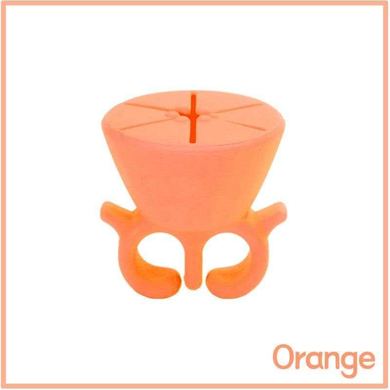 The Original Nail Polish Bottle Holder Ring Wearable Nail Varnish Holder AU - Blue image number 5