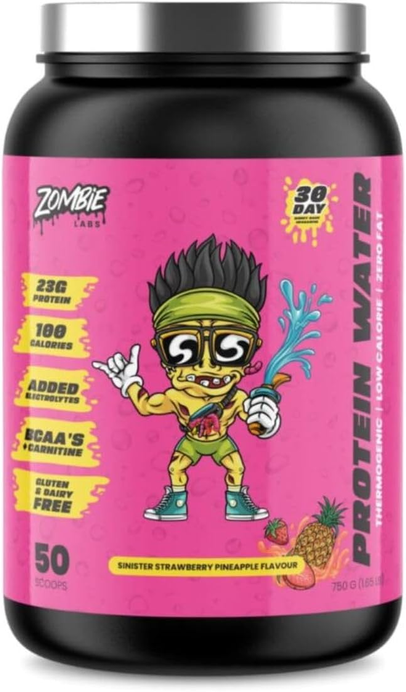 Zombie Labs Protein Water 50 Scoops Sinister Strawberry Pineapple image number 3