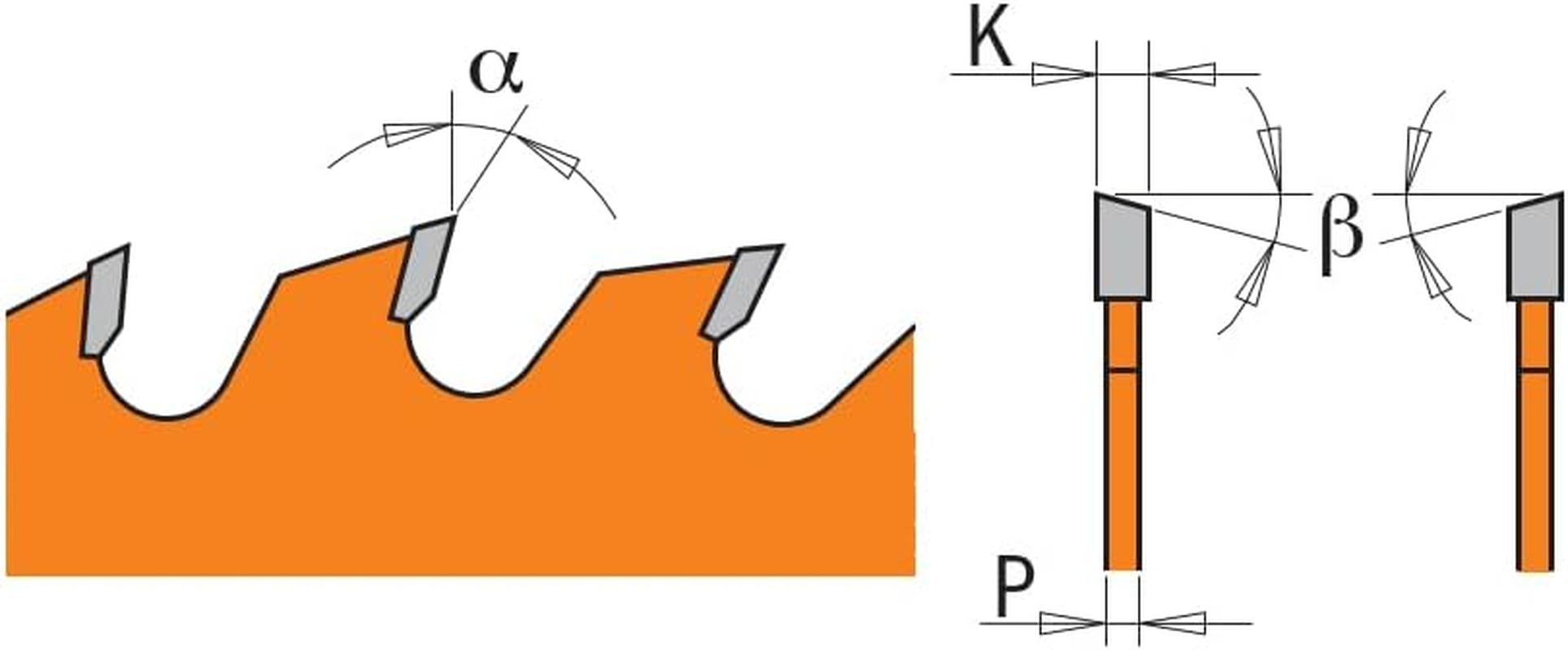CMT 292.160.56H SAW BLADE (CROSSCUT) XPORT. MACH.160X2.2/1.6X20 Z56 ATB image number 2