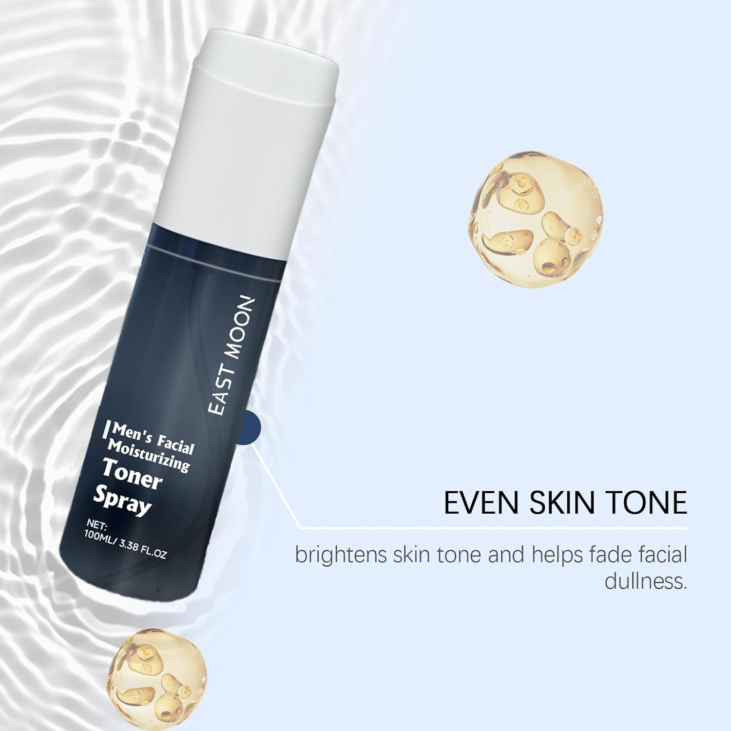 Men'S Facial Moisturising Toner Spray, 100Ml, Anti-Ageing and Firming, Deep Hydration image number 4