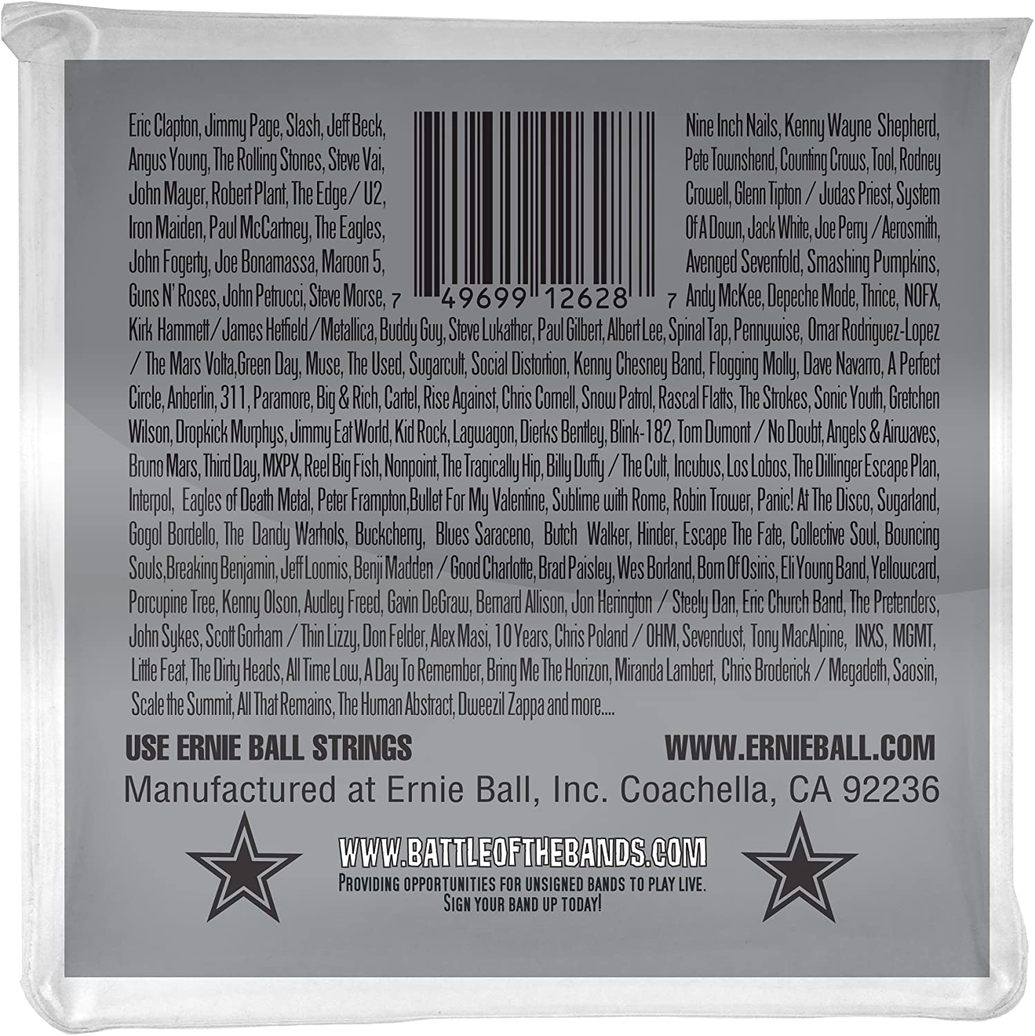 Ernie Ball Slinky 9-String Nickel Wound Electric Guitar Strings - 9-105 Gauge image number 5