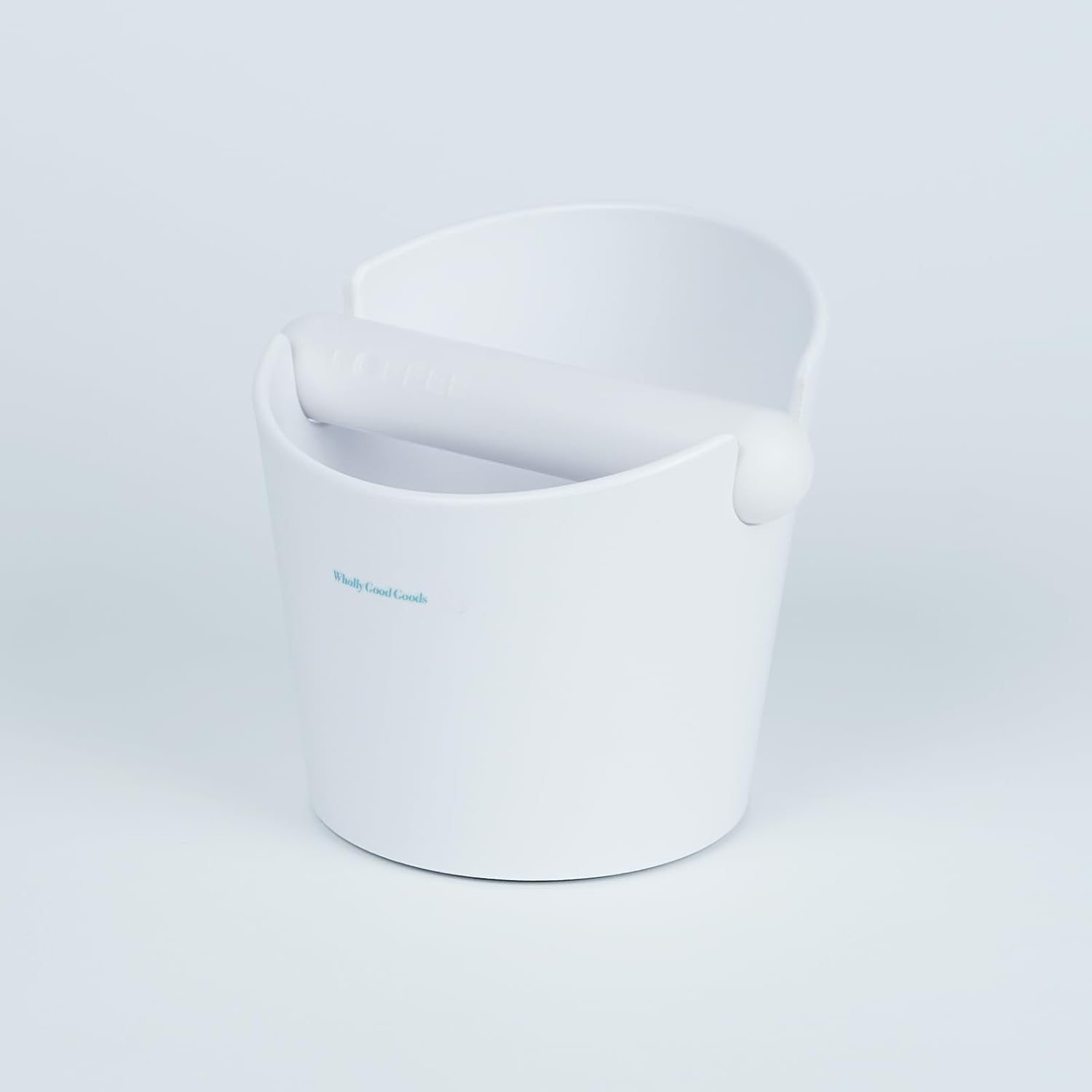 Coffee Knock Box for Coffee, ABS Coffee Grind Knock Box, Shock-Absorbent Durable Coffee Espresso Knock Box Dump Bin Grind Waste Removable Detachable Knock Bar and Non-Slip Base Colors (White) image number 1